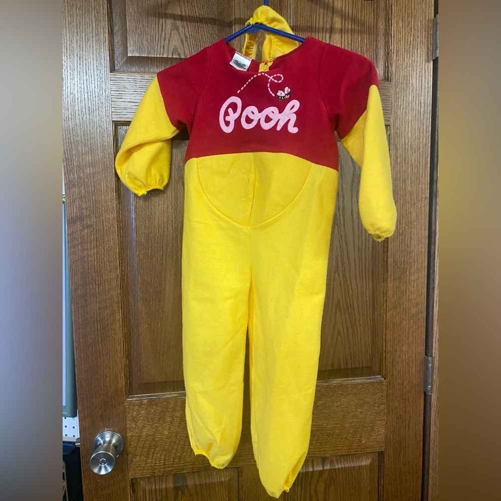 Disney Red and Yellow Pooh Kids Costume
